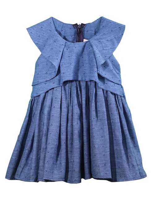 Vestido manga ranglán para niña 1