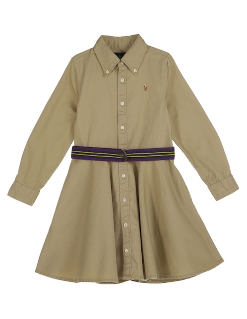 Vestido Polo Ralph Lauren manga regular para niña