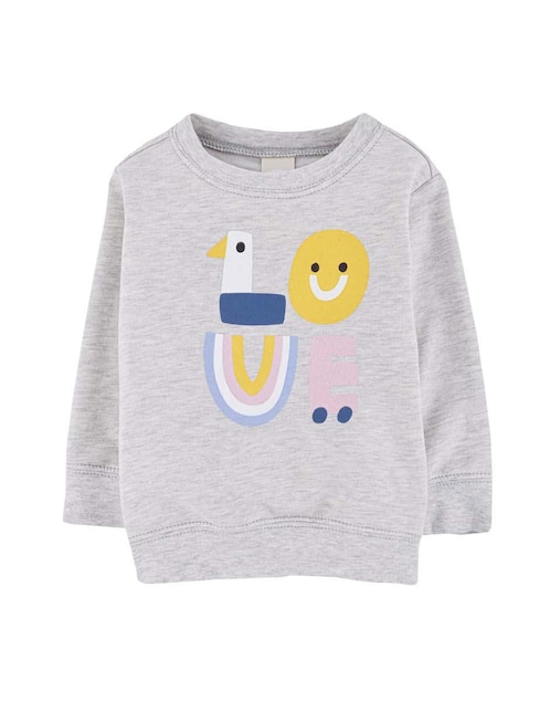 Playera manga larga para bebé niña 1