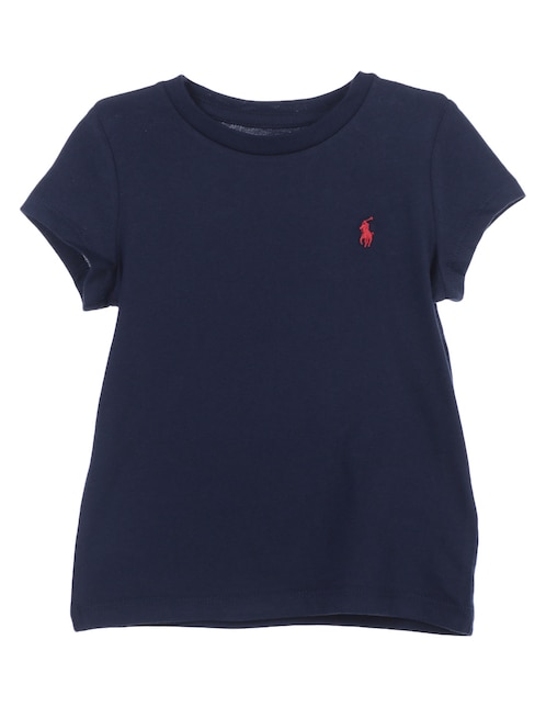 Playera Polo Ralph Lauren manga corta para niña