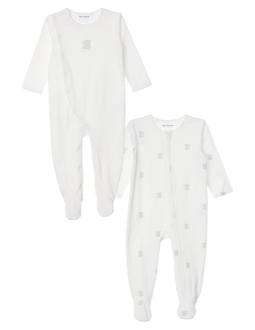 Set de mamelucos Mon Caramel de algodón para bebé niña
