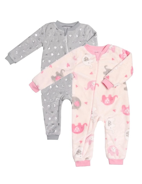 Set de mamelucos Chiquimundo térmico para bebé niña