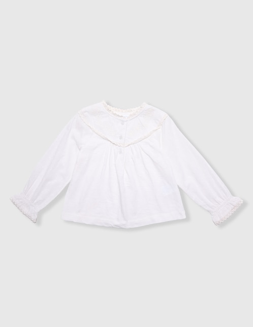 MON CARAMEL COLLECTION Blusa Mon Caramel Collection para niña