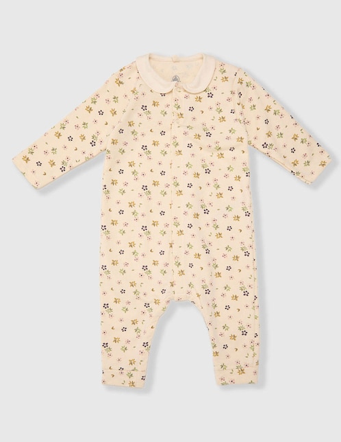 Vestido Petit Bateau manga regular para bebé niña 1