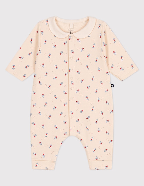 Comando Petit Bateau estampado floral para bebé niña