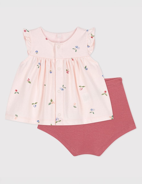 Conjunto de algodón para niña 1