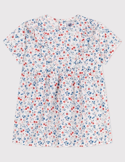 Vestido manga regular para bebé niña 1