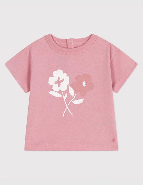 Playera Petit Bateau manga corta para bebé unisex