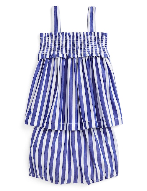 Conjunto Polo Ralph Lauren de algodón para niña