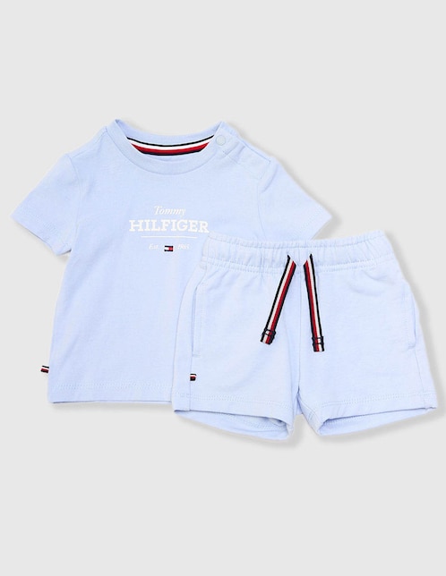 Conjunto Tommy Hilfiger de algodón para niño 2 piezas