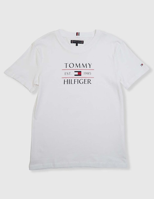 Playera Tommy Hilfiger manga corta para bebé niño Babies 