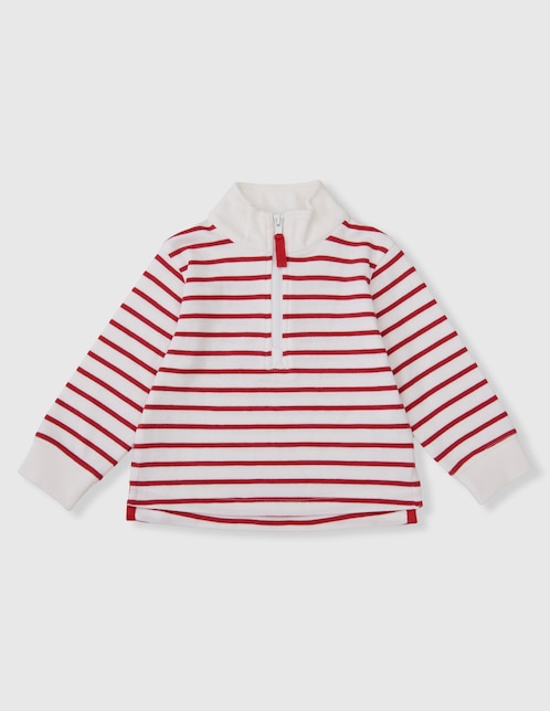Playera tipo polo Mon Caramel de algodón para bebé niño