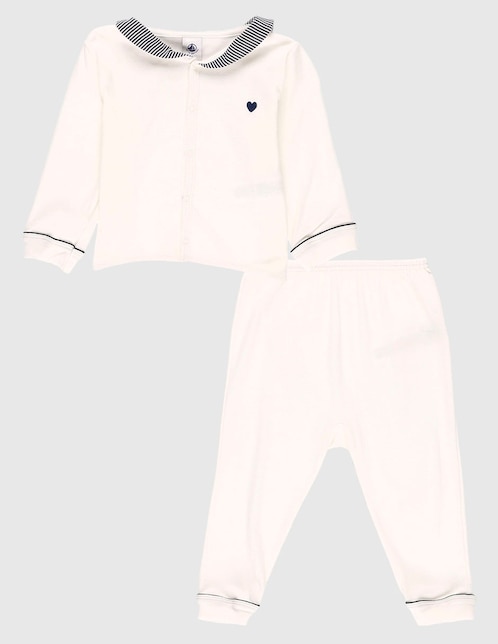 Conjunto de algodón para bebé niña 1
