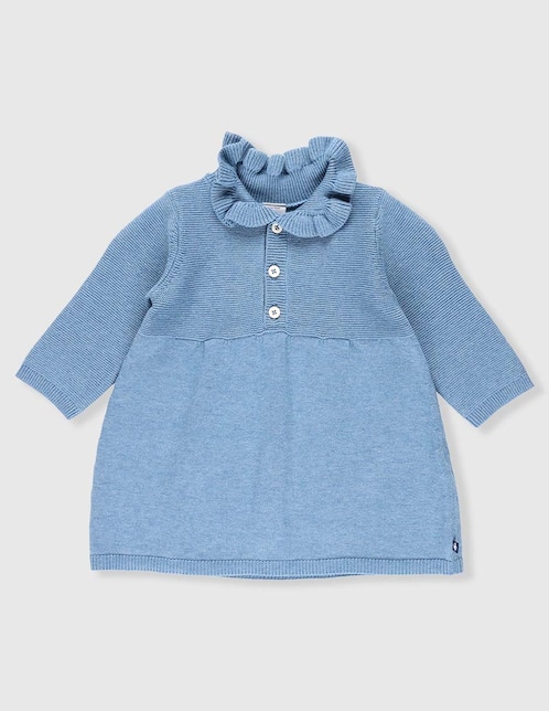 Vestido manga larga para bebé niña 1