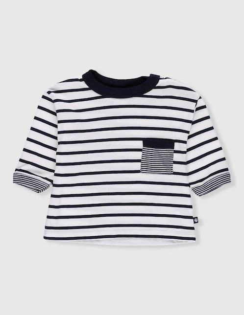 Playera manga larga para bebé niño 1