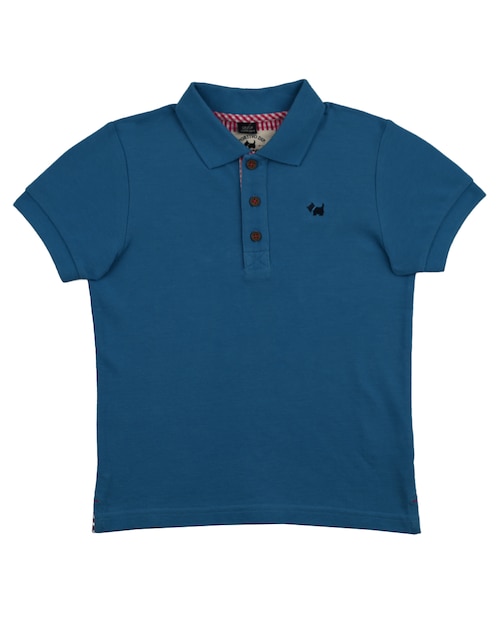 Playera tipo polo Ferrioni Ganiz de algodón para bebé niño