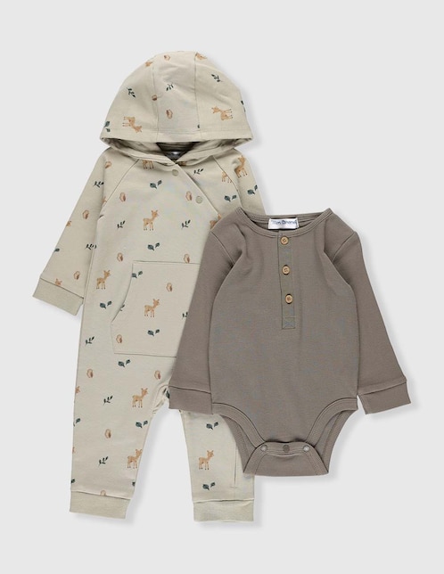 SET BEBE, VERDE OBSCURO, 0 MESES