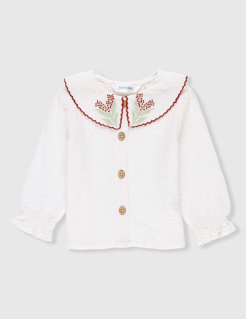 MON CARAMEL Blusa Mon Caramel para bebé niña