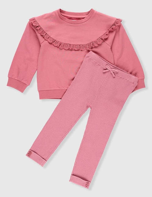 Conjunto de algodón para niña 1