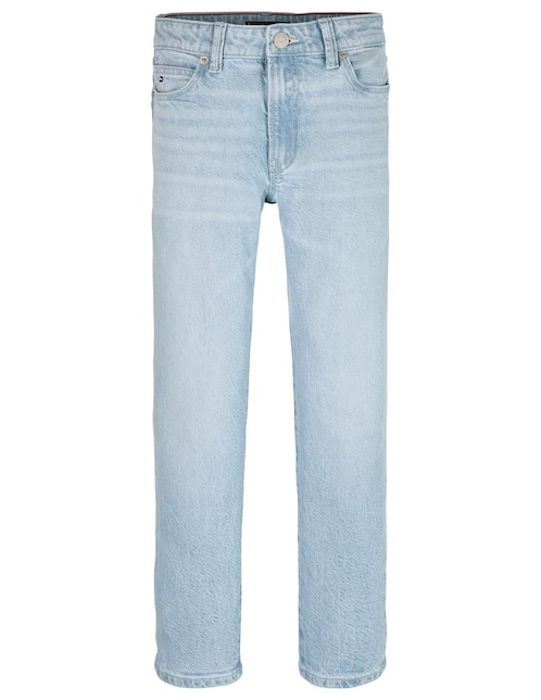 Jeans straight KB0KB09704-1AB lavado claro para niño 1