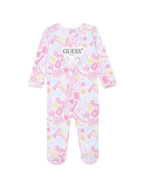 Mameluco Guess de algodón para bebé niña Babies 