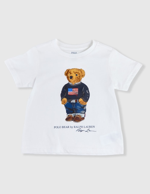 Playera Polo Ralph Lauren manga corta para preescolar niño