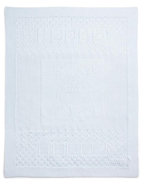 Cobija de tejido punto Polo Ralph Lauren para bebé niño
