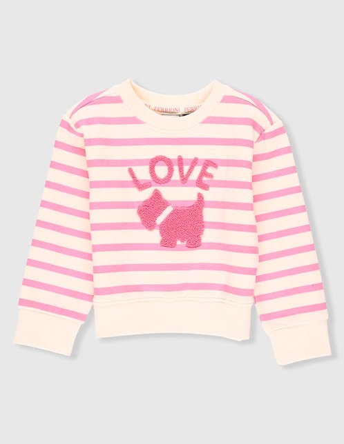 Sudadera Ferrioni para bebé niña