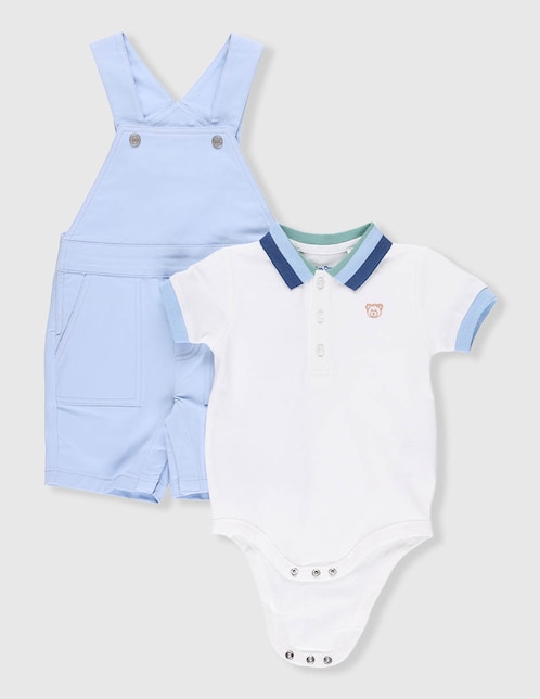Conjunto casual de algodón para bebé 1