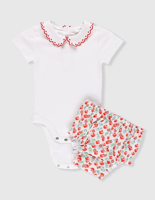 Conjunto de algodón para bebé niña 1