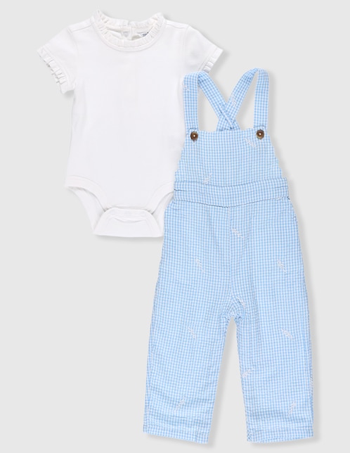 Conjunto de algodón para bebé niña 1