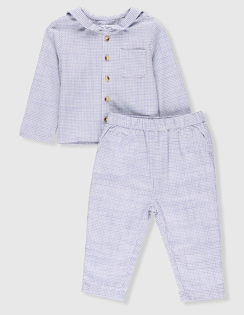 Conjunto Mon Caramel de algodón para bebé niño
