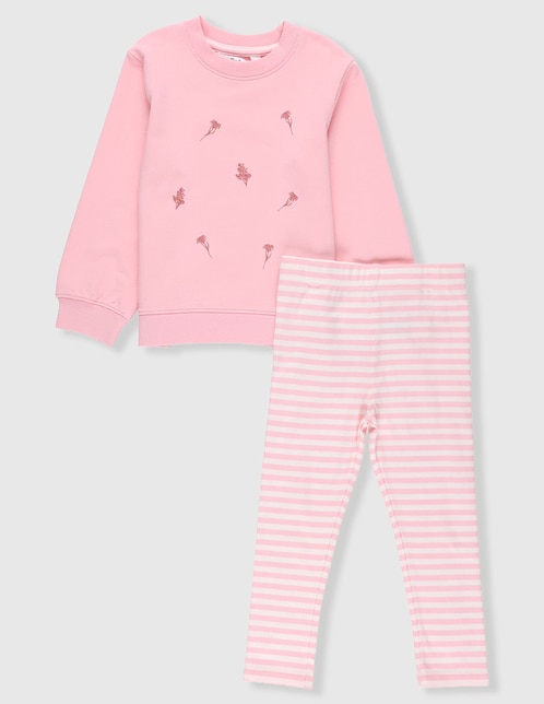 Conjunto de algodón para niña 1