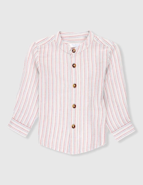 Camisa casual manga larga para niña 1