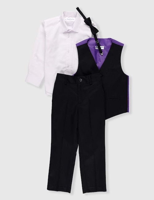 Conjunto ceremonia Mon Caramel para niño