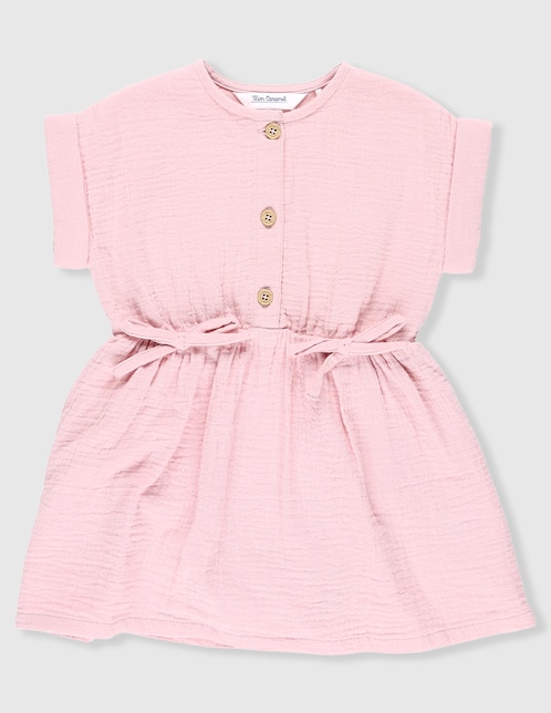 Vestido manga corta para bebé niña 1