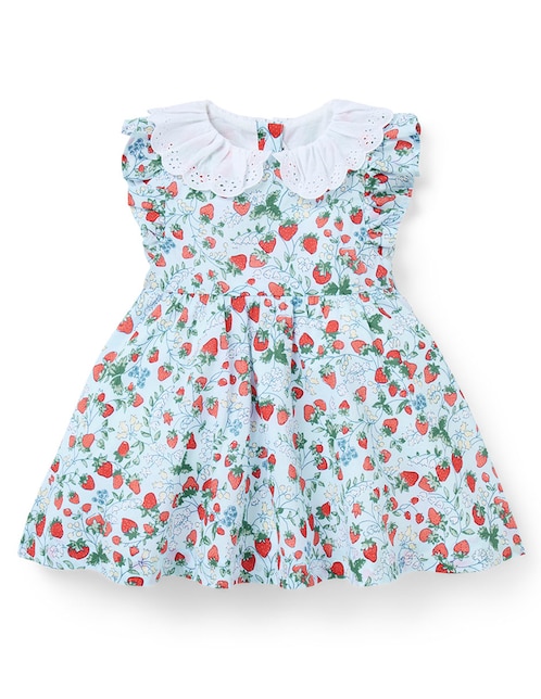 Vestido manga tulipán para bebé niña 1