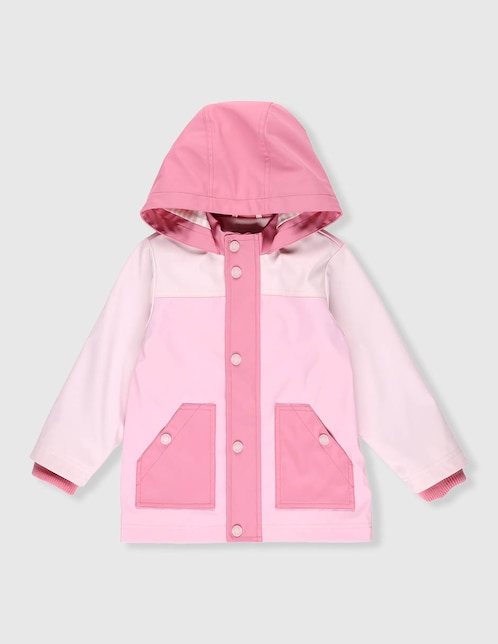 IMPERMEABLE MON CA, 12-18 MESES, ROSA