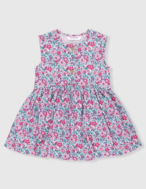 Vestido pañalero de algodón 1