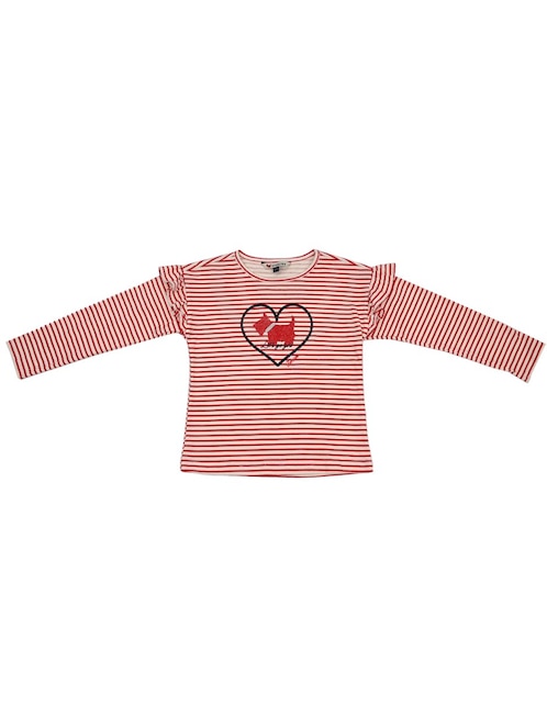 Playera Anah manga larga para bebé niña 1