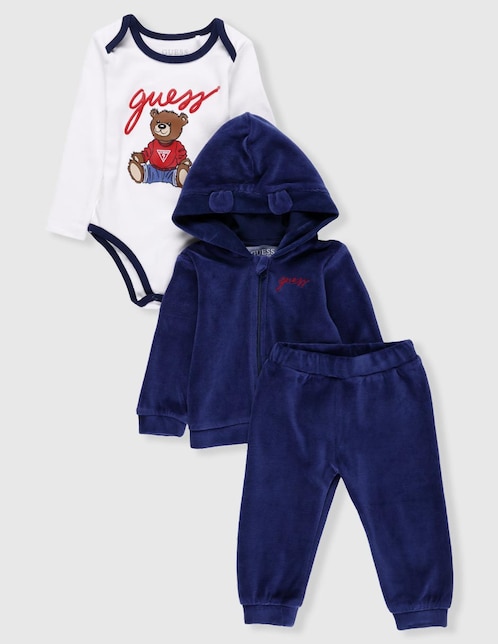 Conjunto Guess de algodón para bebé niño