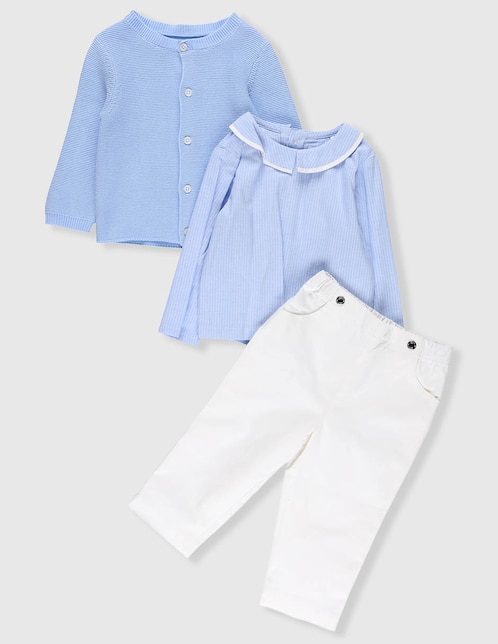 Conjunto de algodón para bebé niño 1