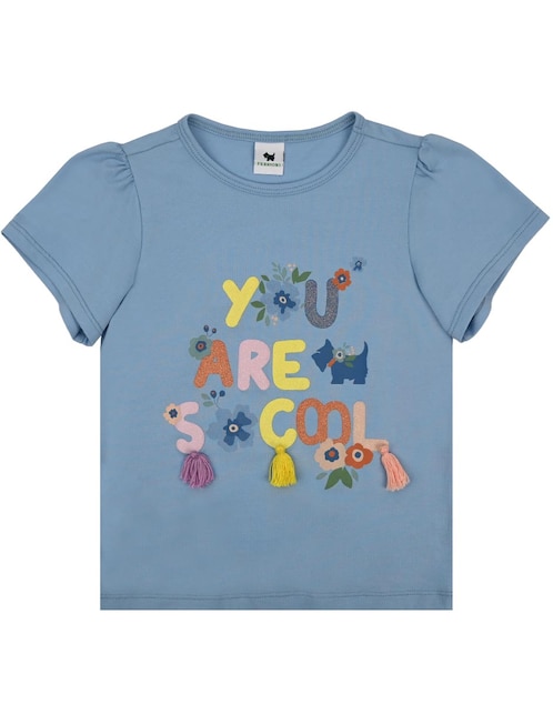 Playera Sloe manga corta para bebé niña 1