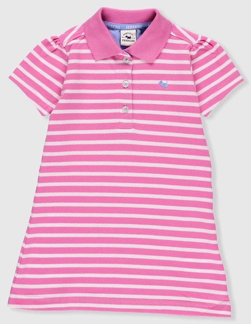 Vestido manga regular para bebé niña 1