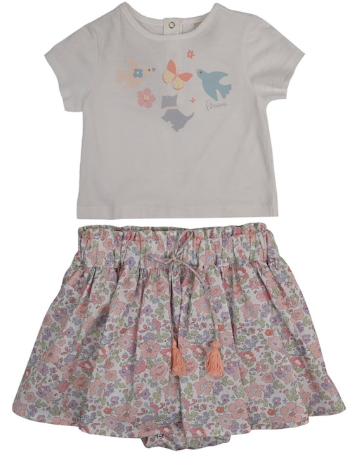 Conjunto sol de algodón para niña 1