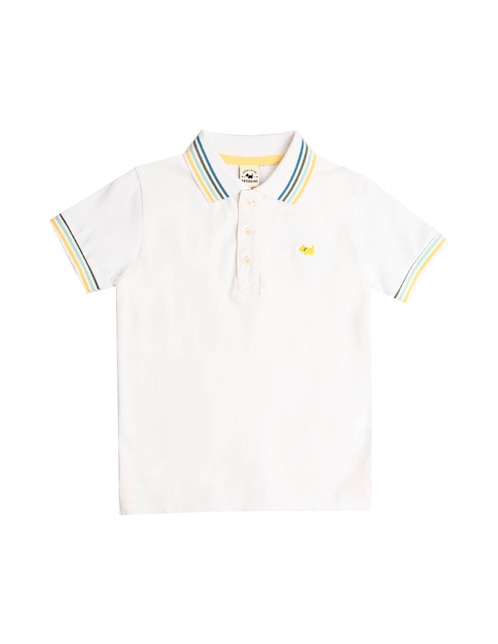 Playera tipo polo Bardia de algodón para niño bebé 1