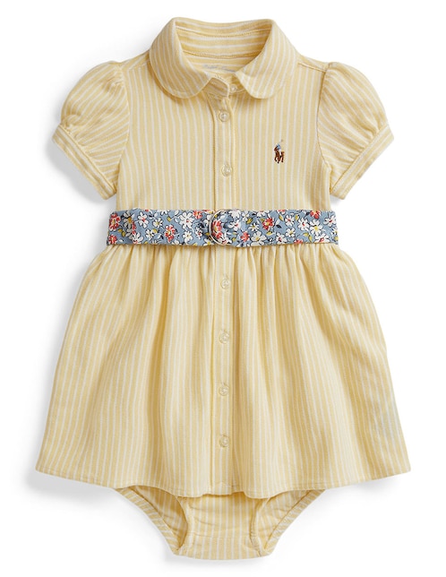 Vestido manga corta para bebé niña 1