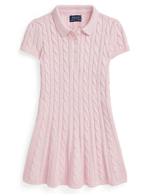 Vestido Polo Ralph Lauren manga regular para bebé niña
