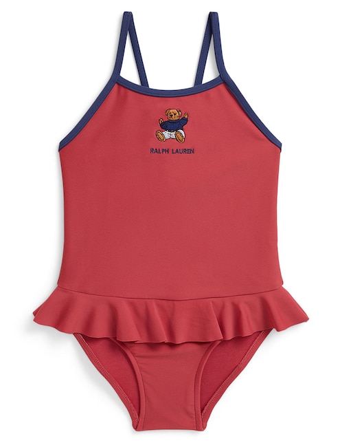 Traje de baño completo Polo Ralph Lauren para bebé niña