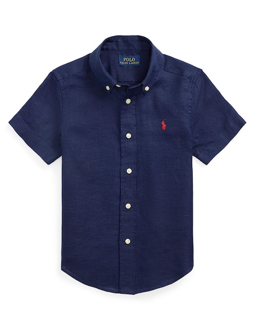Camisa casual de algodón manga corta para bebé niño 1